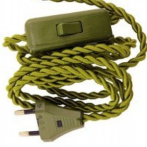 Conexión cable lámpara Vintage