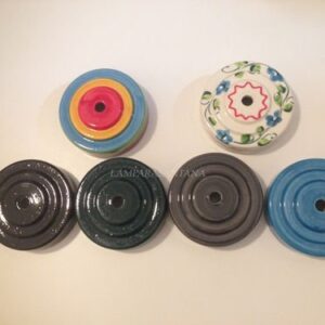 Soportes techo cerámica varios colores