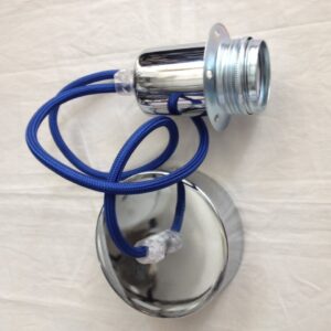 Pendel pantalla cromo