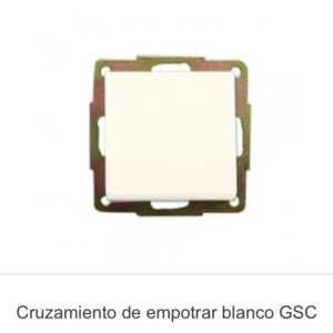 Interruptor - conmutador- cruxe - Serie empotrar GSC