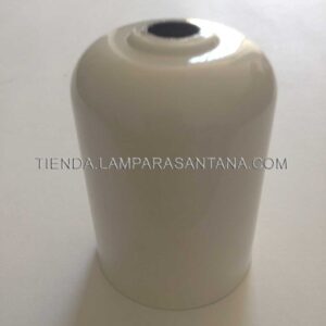 Cubre portalámparas blanco