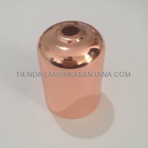 Cubre portalámparas cobre