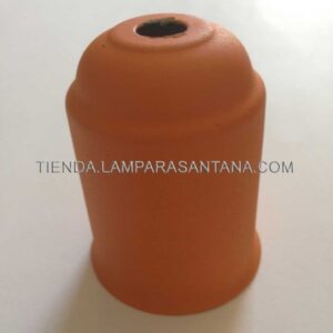 Cubre portalámparas naranja