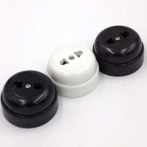 Enchufe superficie antiguo Retro