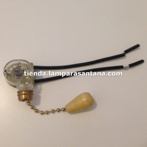 Interruptor cadena de latón