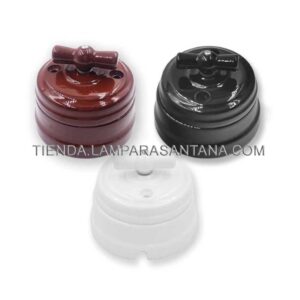 Interruptor de porcelana Retro