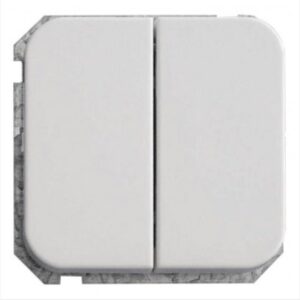 Conmutador doble - serie Lisboa