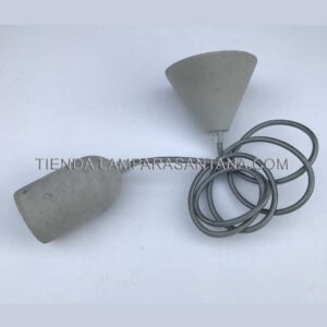 Lámpara colgante hormigón