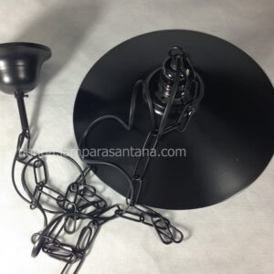 Lámpara Vintage negra