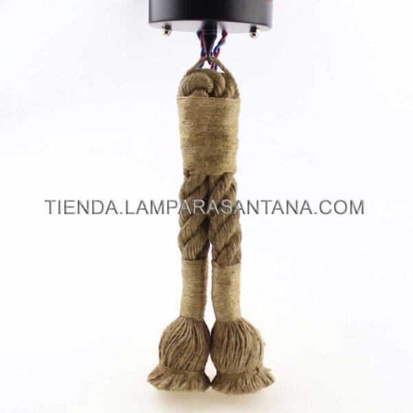 Lámpara de Cáñamo doble