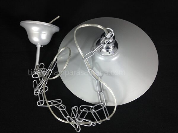 Lámpara Vintage plata