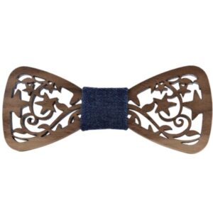 Pajarita Labrada madera