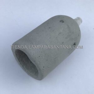 Portalámparas hormigón