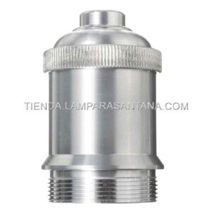 Portalámparas vintage aluminio