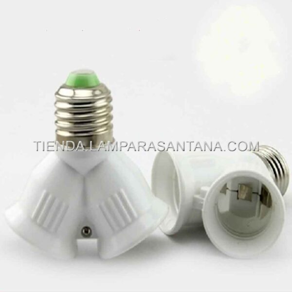 Portalámparas 1 X 2 E27