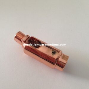 Rótula lámparas cobre