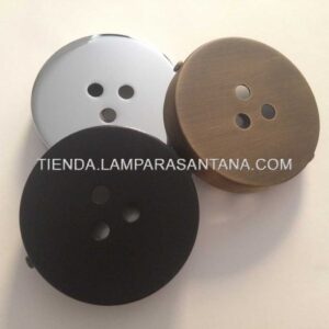 Soporte techo 3 taladros varios colores