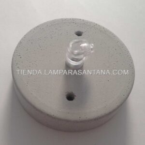 Soportes techo cemento blanco