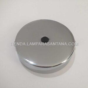 Soporte cromado techo