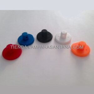 Sujeción techo de silicona para cable